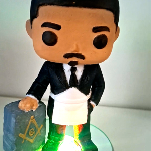 Aprendiz Maçom – Miniatura Estilo Funko 3D